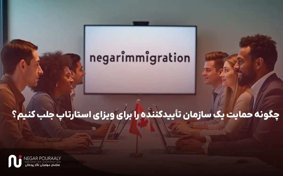 چگونه حمایت یک سازمان تأییدکننده را برای ویزای استارتاپ کانادا جلب کنیم؟