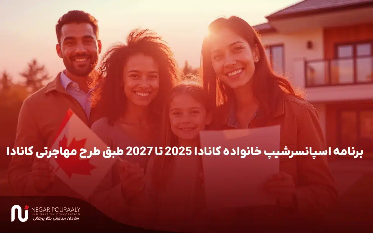 برنامه اسپانسرشیپ خانواده کانادا ۲۰۲۵ تا ۲۰۲۷ طبق طرح مهاجرتی کانادا