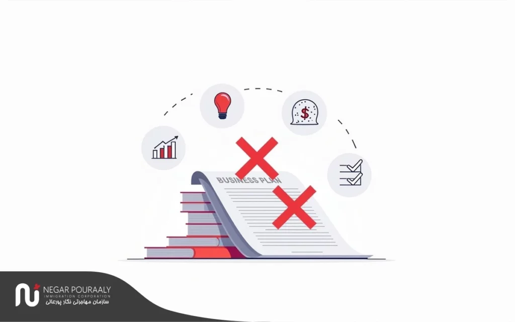 ۵ اشتباه رایج در نوشتن بیزینس پلن برای ویزای استارتاپ کانادا
